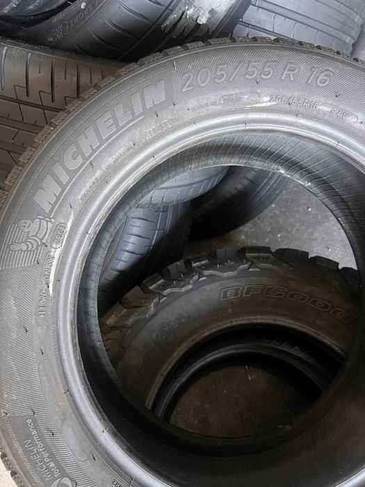 4 anvelope M+S , all season 205/55/16 , Michelin , 6.2 mm