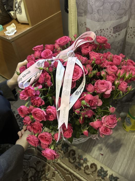 Букет с корзиной