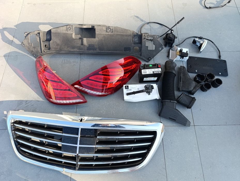 Мерцедес S550 2015 части W222