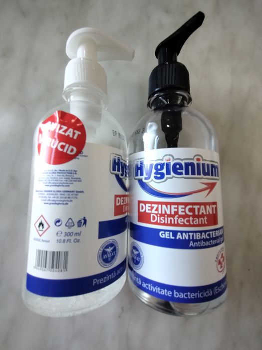2 sticle de 300ml dezinfectant Hygienium