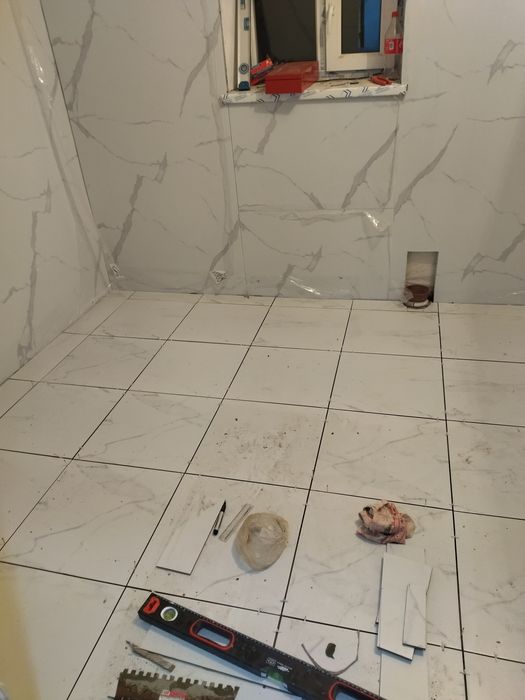 Экотон/ Газоблок перегородка делаем