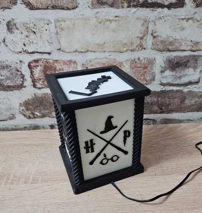 Нощна лед лампа на тема Хари Потър