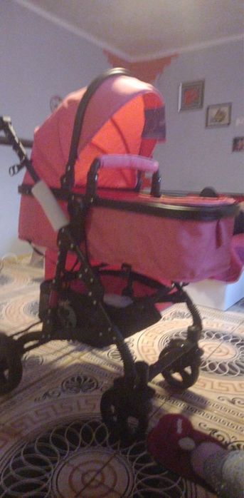 LORELLI Classic Комбинирана количка ALBA CANDY PINK 3в1 100лв.