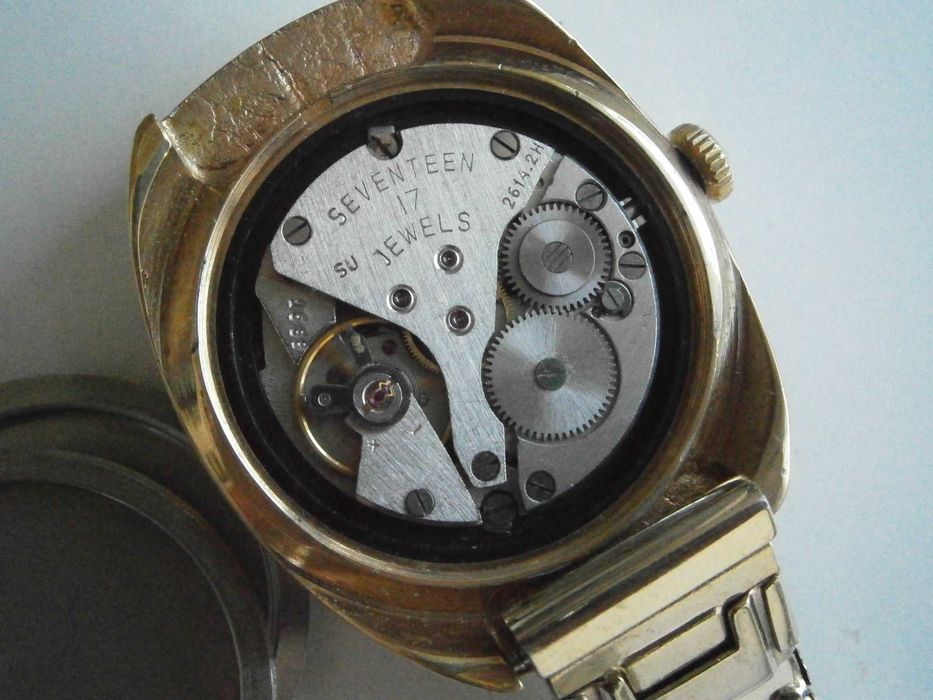 POLJOT, 17 jewels, made in USSR, cal. 2614.2H! Каса 37х42мм