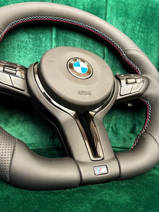 Volan BMW M Performance Sport Cu Padele si Airbag F10/F11/E90/E92….