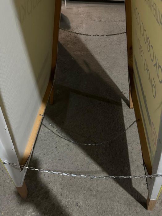 Баннер /щит для рекламы деревянный  б/у 12.500 т.