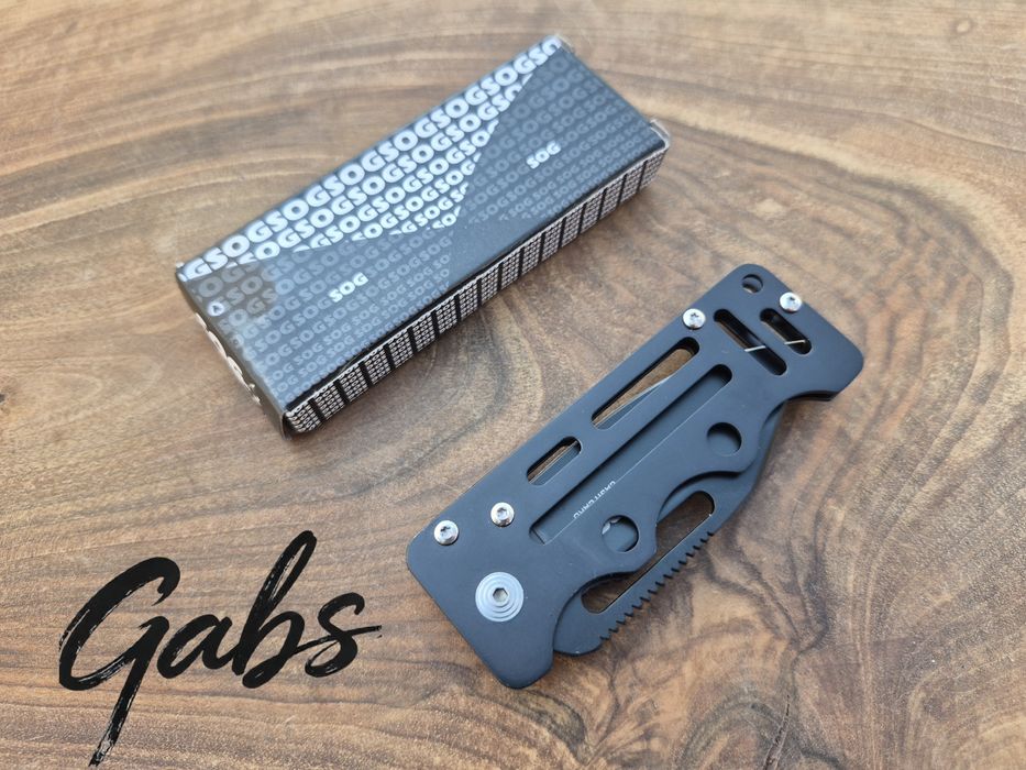 Сгъваем нож SOG Cash Card щипка за пари и карти EZ-4