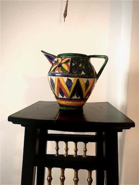 Ceramica veche din Italia /vas/cana.
