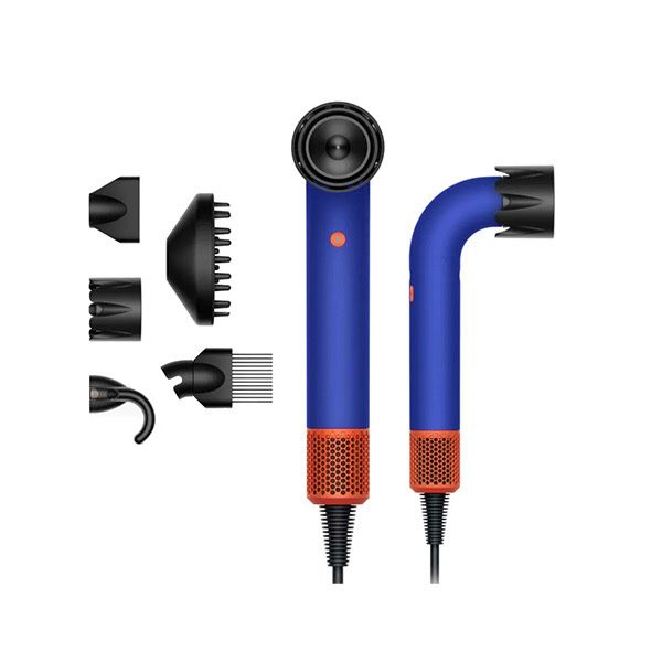 фен Dyson Supersonic R в расцветке Vinca Blue/Topaz/