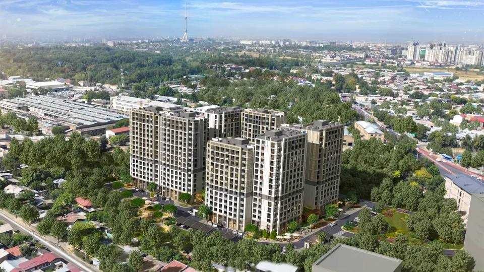 Новостройка БОТАНИКА 3х комнатная КОРОБКА