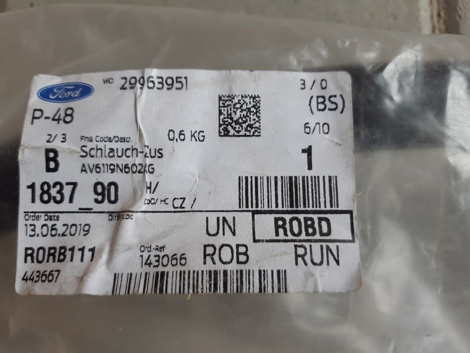 Furtun clima ford cod 1837590