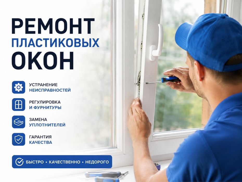 Ремонт пластиковых окон