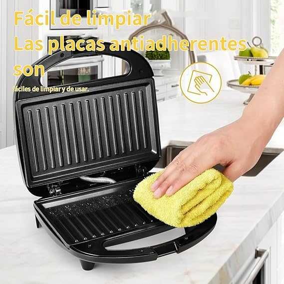 Сандвич машина YASHE Panini Press, 750W грил с незалепващи плочи