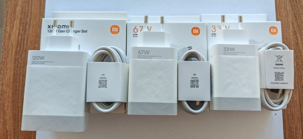 Kit Încărcător xiaomi 120w + Cablu 6 amperi, turbo charge