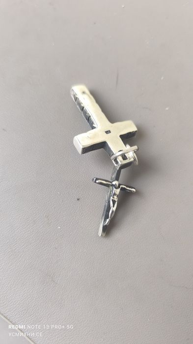 Сребърен кръст 925