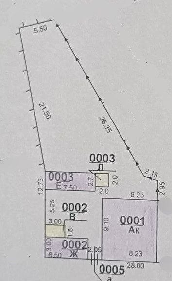 Продаётся СВОЙ дом с участком 4.4 . Ориентир Азербайджанский  центр