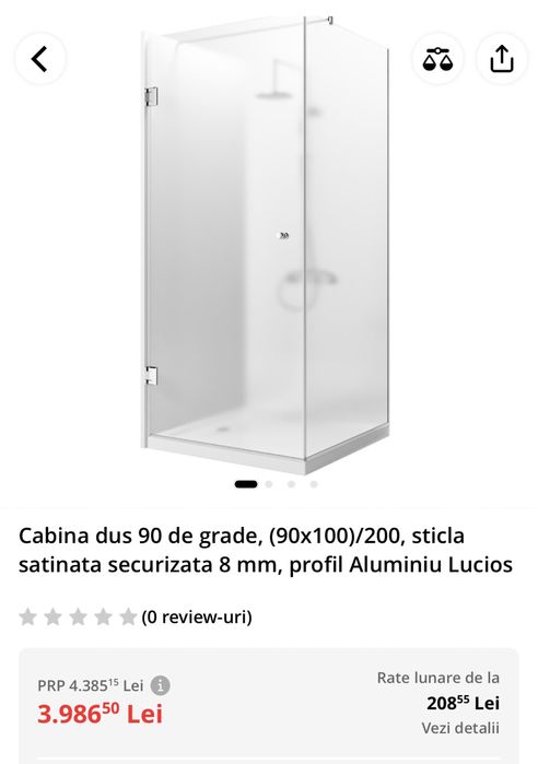 Sanitare /Cabina dus