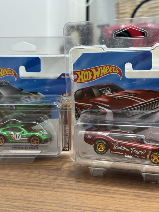 Hot Wheels STH 911 Rallye + Mustang Funny - Pachet