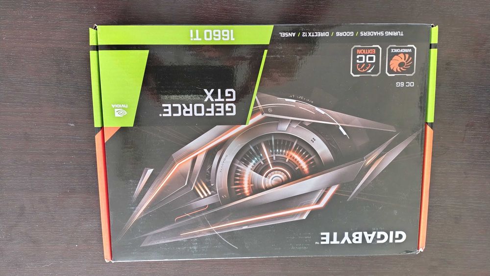 Видео карта, gigabyte GTX 1660 super, 1660 ti,  6gb, нова!