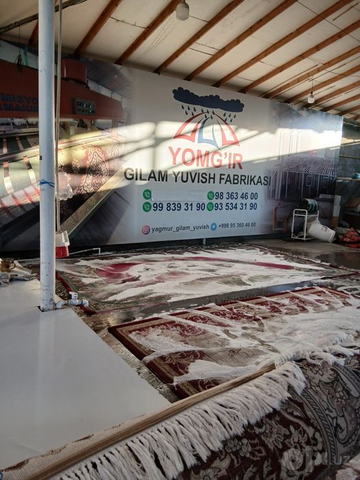Gilam yuvish hizmati Segili. zangota shu atrifdagi barcha tumanlar