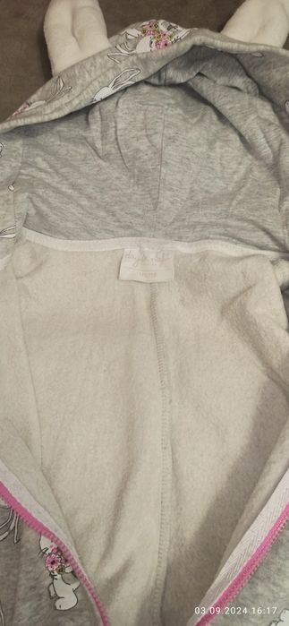 Продам детский утеплённый ромпер.