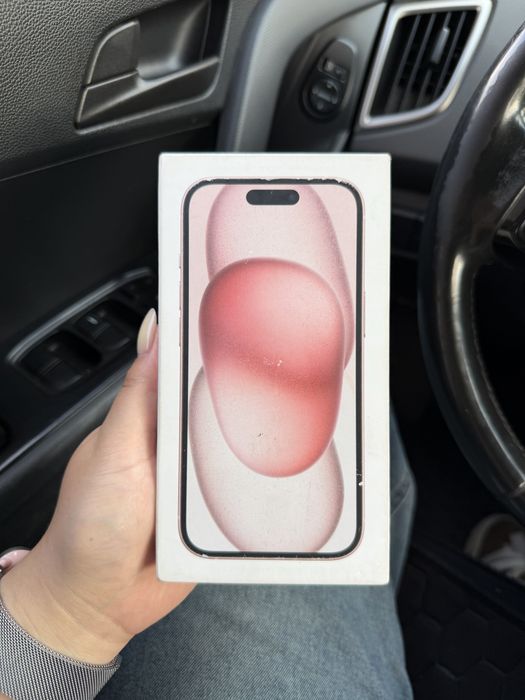 IPhone 15, 128ГБ, розовый