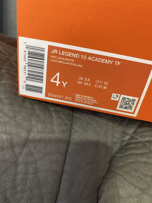 Nike Tiempo Legend 10 Academy TF - розово