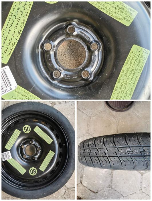 Резервни гуми "патерици" за Мерцедес , Ауди, БМВ, Пежо и други