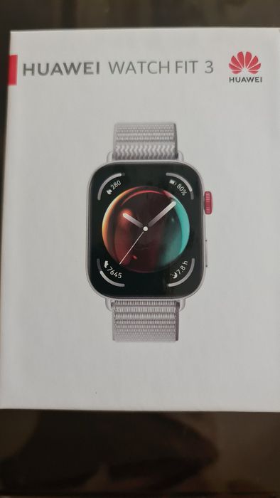 Huawei Watch Fit 3 NFC – чисто нов!