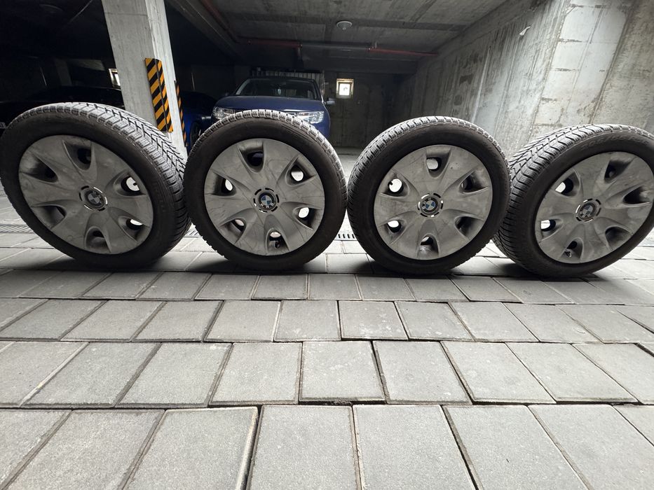 Set 4 roți complete BMW 205/55 R16 – Cauciucuri/Anvelope M+S Pirelli