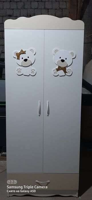 Шкаф, кровать, тумба