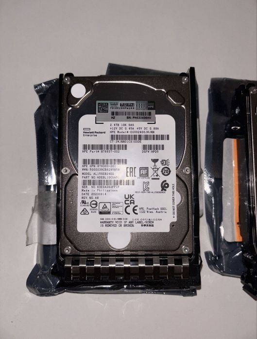 Hard disk HDD Server HP 2.4TB, 10K SAS + 12V