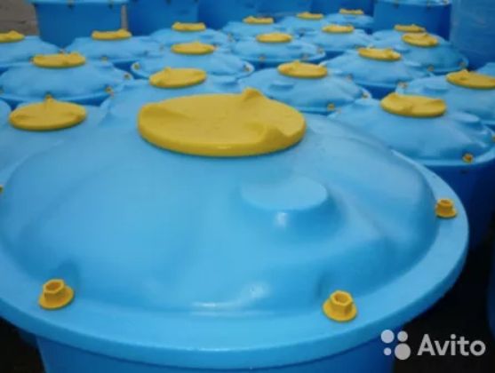 Емкость для воды Лепесток, бак для строительства 5000л