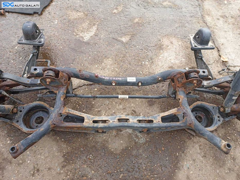 Punte Spate Completa cu Butuc Butuci Fuzeta Fuzete si Rulment Bara Torsiune Skoda Octavia 2 FL 2008 - 2013 Cod 1K0505315BG [L1674]
