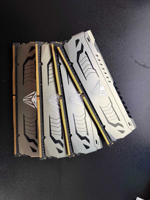 Patriot - Viper Steel DDR4 32GB (4x8GB) 3600MHz CL17, Gaming RAM ПАМЕТ