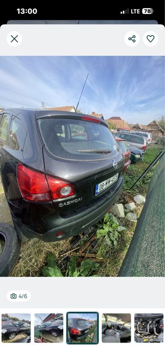 Piese NISSAN QASHQAI J10 an 2008 1.5 DCI EURO 4