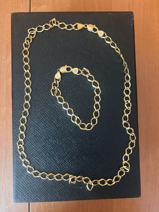 Срочно Продам цепь и браслет