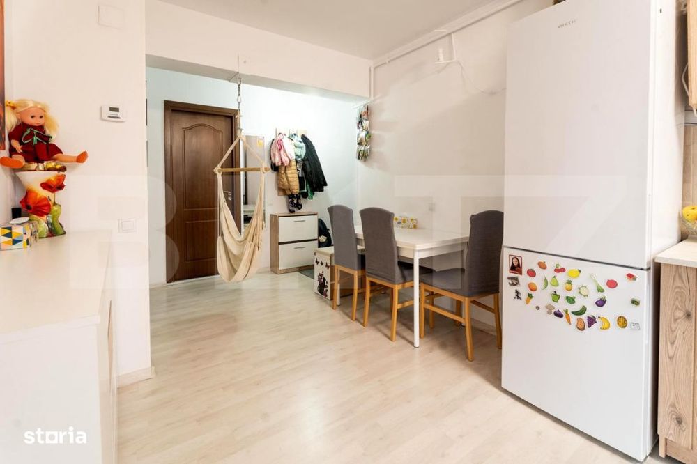 Apartament 3 camere, 58.40 mp, strada Florilor
