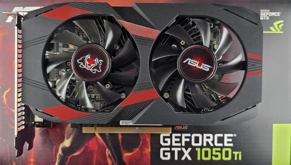 Placă video ASUS Cerberus GTX 1050 Ti 4GB - Stare impecabilă / Foarte puțin folosită