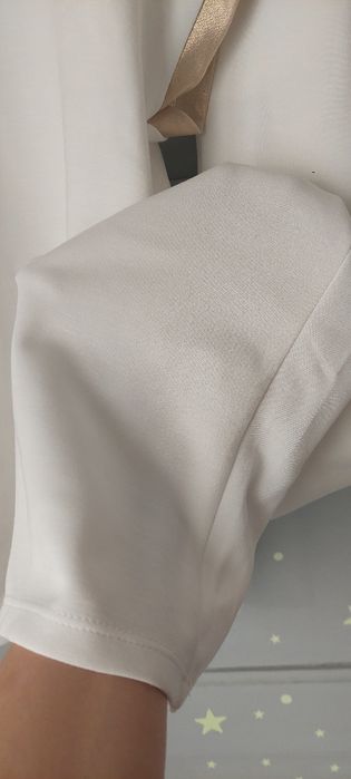 Нов бял дамски комплект, размер М