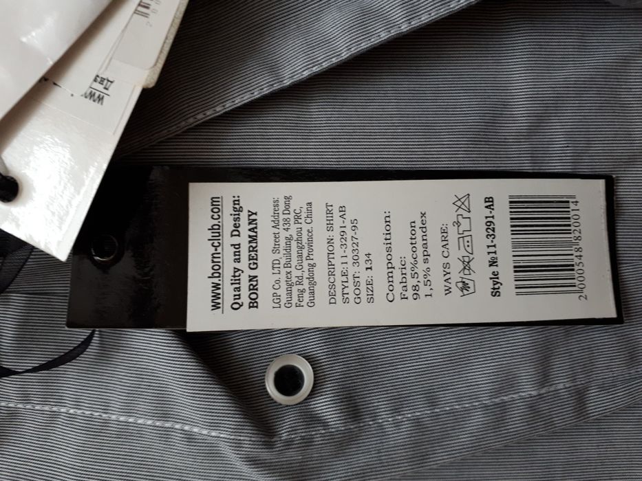 Рубашка на мальчика рост 134см новая