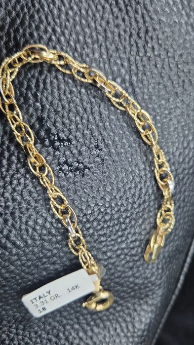 Золотой браслет Италия