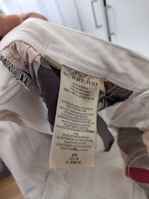 Blugi skinny damă Burberry