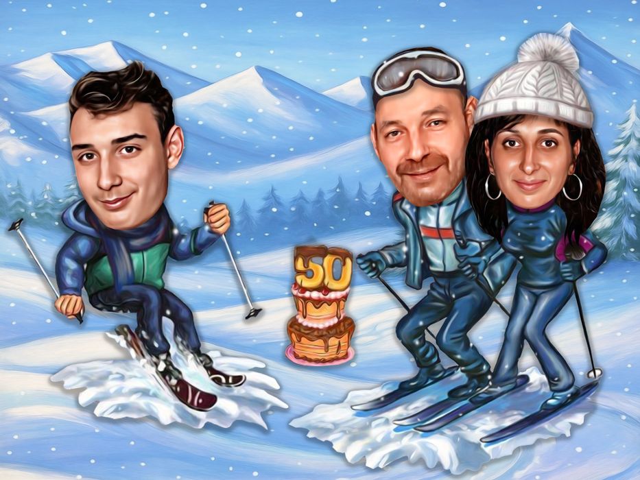 Дигитални карикатури по снимка за всеки повод!