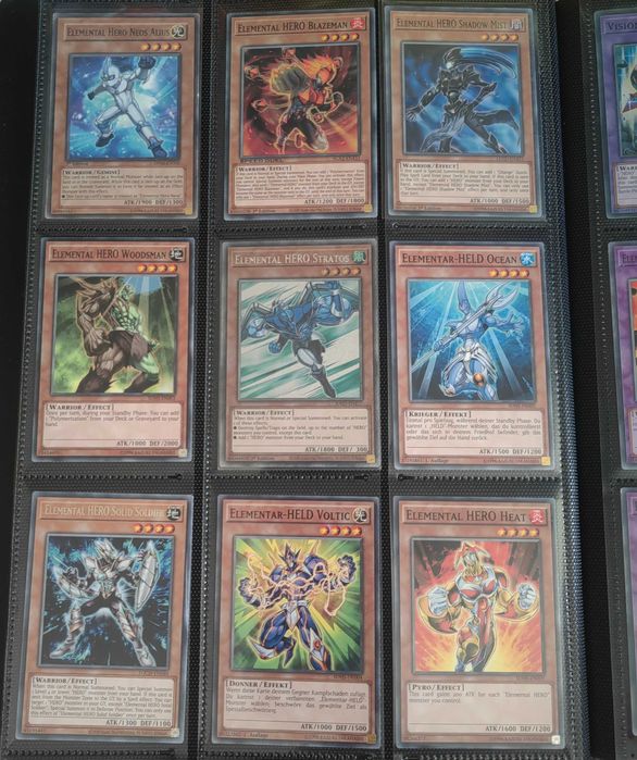 Колекция Yu-Gi-Oh!GX HERO карти