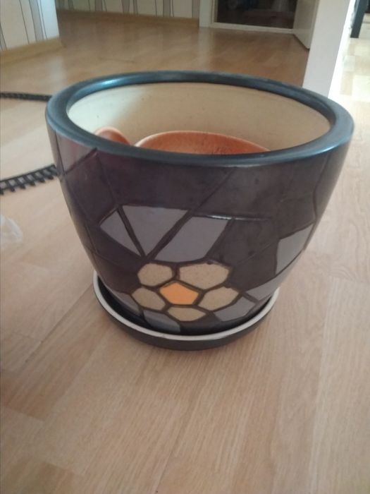 Керамический горшок