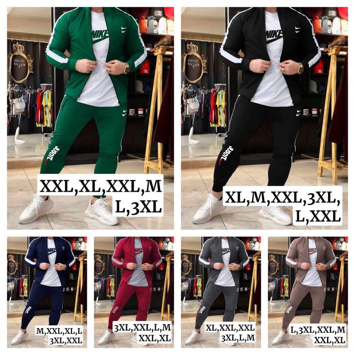 Trening bărbat Versace și Nike