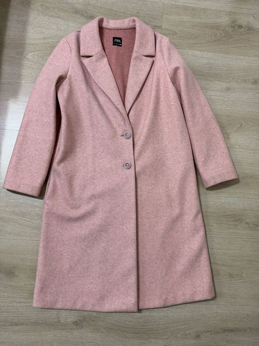 Дамско преходно палто ZARA - L розово
