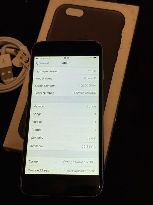 iPhone 6 Silver 32Gb