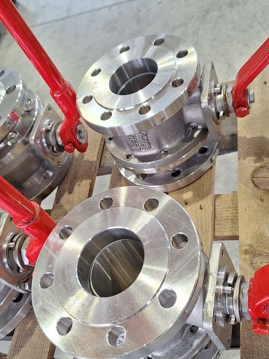 Неръждаем сферичен кран